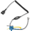 Sennheiser EasyDisconnect to Open-end Coiled Cable - Code.. - CHS00 - TelephoneStuff.com