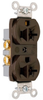 Duplex/Single Receptacle -- CR20-GRYCC12 - Image
