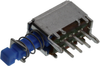 Pushbutton Sw, Dpdt, 0.3A, 30Vdc, Tht; Product Range E-Switch - 15N8173 - Newark, An Avnet Company