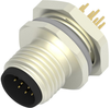 Sensor Conn, 12Pos, Plug, M12, Panel; Product Range Te Connectivity - 94AC3473 - Newark, An Avnet Company