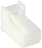 Plug Housing, 8Pos, Pbt, Natural; Product Range Amp Te Connectivity - 38AC2821 - Newark, An Avnet Company