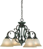24224-MB Mid. Chandeliers-Glass Down - 445199 - Capital Lighting, Inc.