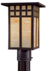 8605-A179-PL 1 Light Post Mount - 8605-A179-PL - Minka Group