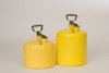 Eagle Yellow HDPE 3 gal Safety Can - 13 in Height - 12 1/2 in Overall Diameter - 048441-23533 - 048441-23533 - R. S. Hughes Company, Inc.