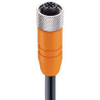 M12 Standard Sensor/Actuator Single-Ended Cordset: Female, - RKTS 4-MF6646 - Belden Inc.