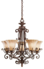 1859CZ Mid. Chandeliers-Glass Up - 435049 - Capital Lighting, Inc.