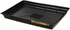 Justrite Black High Density Polyethylene 29 gal Tray - 33 in Width - 5 1/2 in Height - 47 in Overall Diameter - 28719 -- 28719 - Image