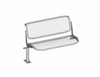 Add-on Unit, 2-seater, Straight, Fixed With Base Plate - 52869_00104 - Erlau