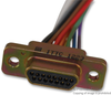 Micro-D Connector, Plug, 15 Position, Wire Leads; No. Of Contacts Itt Cannon - 25K6050 - Newark, An Avnet Company