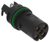 Sensor Conn, M12, R/a Rcpt, 5Pos, Tht; Product Range Erni - Te Connectivity - 50AK8287 - Newark, An Avnet Company