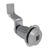 Vise Action® Compression Latch, Large Size, 8 mm Square Recess, Zinc Alloy, Powder Coat, Silver, 53 mm  Grip - E3-2719-197 - Southco
