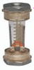Cole-Parmer Inline Ultra-Pure Water Flowmeter, 15 GPM, 1