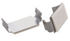 Flat Cable Clamp - Adhesive Mount, Aluminum -- AFCC-21 - Image