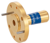 Conical Gain Horn Waveguide Antenna, WR-19, 50 GHz to 58 GHz, UG-383/U-Mod Round Cover Flange, 10 dBi Nominal Gain -- FMWAN1033 - Image