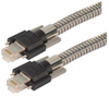 Category 5e GigE Double Shielded Armored Ethernet Cable, GigE / GigE, 5M - T5A00004-5M - MilesTek Corporation