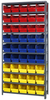Storage Shelving with Bins - 2475-206 - Simplastics