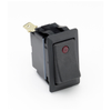 SPDT On-Off-On Rocker Switch two red pilots dependent and independent illumination - 58327-01-BX - Littelfuse, Inc.