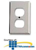 Leviton Urea 1 Gang Duplex Receptacle Wallplate - 86003 - TelephoneStuff.com
