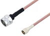 N Male to Mini UHF Male Cable 60 Inch Length Using RG303 Coax - PE3W04230-60 - Pasternack