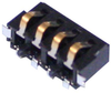 Battery Connector, 4Pos, 2A, 125V, Smd; Contact Material Avx Interconnect - 42AC1699 - Newark, An Avnet Company