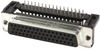 D Sub Connector, Right Angle, D Sub Connectors, Dd, Receptacle, 50, Steel, Solder Rohs Compliant Harting - 93C7782 - Newark, An Avnet Company
