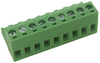 Terminal Block, Eurostyle, 9 Position 24-12Awg; Pitch Spacing Multicomp - 04R6697 - Newark, An Avnet Company