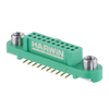 10+10 Pos. Female DIL Vertical SMT Conn. Screw-Lok Reverse Fix - G125-FS12005F2P - Harwin Plc