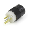 10341 Straight Blade Plug, NEMA 5-15R, 15A, 125VDC -- 10341 - Image