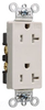 Duplex/Single Receptacle - TR26362-LA - Thomas & Betts Corporation