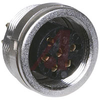 Socket; 6; 0.75 sq. mm; 5 A; 250 VAC; 10^13 Ohms; PA GF; -2 pF; 10.7 in. - 70151542 - Allied Electronics, Inc.