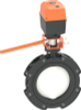 Valves - Plastic-Valves - butterfly-Valves - resilient-seated -- 199576340 - Image