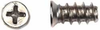 Euro Screws, Flat Head Phillips -- BFXE05130R2N - Image