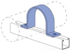 Channel Conduit/Cable Clamp -- P2558-05 EG - Image