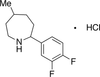 2-(3,4-Difluorophenyl)hexahydro-5-methyl-1H-azepine Hydroc.. - 24061 - Medical Isotopes, Inc.