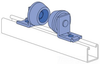 Pipe Roller Support -- P2474 EG - Image