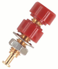 Pin Tip Jack, 1500V, 5A, Orange; Connector Type Pomona - 96F7103 - Newark, An Avnet Company