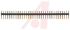 Header; Pin Strip; 36; Flange; 4-40; Copper Alloy; 2.5 A; Black Insulation - 70114955 - Allied Electronics, Inc.