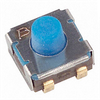 Switch Tactile N.O. SPST Round Button J-Hook 0.1A 16VAC 16VDC 100000Cycles 2.94N SMD T/R -- 103-7914J-1-024E - Image