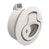 Push-to-Close Latch, Medium Size, Key Locking, 2 - 7mm  Door thickness, 25.5mm  Grip, Plastic, Natural - M1-41-7 - Southco