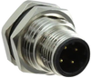 Sensor Conn, M12, 4Pos, Plug, Panel; Product Range Norcomp - 62AJ7475 - Newark, An Avnet Company