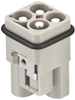 Heavy Duty Insert, Plug, 3+Pe, 10Mm2; Product Range Harting - 67X7439 - Newark, An Avnet Company