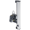 T-slot extrusion cantilever axis stage, belt-driven, 100 mm travel, integrated motor encoder -- LC40C0100-KM04 - Image