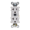 20 Amp Tamper Resistant Duplex Outlet, Side Wire & Back Wire, Commercial Grade - 2010C - Suzhou Ele Mfg Co., Ltd.