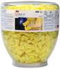 3M E-A-Rsoft FX 391-1012 Yellow Disposable Uncorded Flared Bell Ear Plug Dispenser Refill - Refill Bottle Ear Plug - 078371-66832 - 078371-66832 - R. S. Hughes Company, Inc.