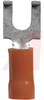 TERMINAL;FLANGED SPADE TONGUE;22-16AWG;STUD SZ 6 - 70084096 - Allied Electronics, Inc.