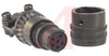 connector,metal circ,str plug w/strain relief,cl a,sz10,6#20 solder socket,olive - 70011039 - Allied Electronics, Inc.