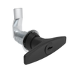 VISE ACTION® Compression Latch, Large Size, T-Handle, Zinc Alloy, Powder Coated, Black, 27 mm  Grip - E3-108-065 - Southco