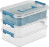 Sterilite Stacking Bins - 13962 - U.S. Plastic Corporation
