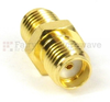 SMA Female (Jack) to SMA Female (Jack) Adapter, Gold Plated Stainless Steel Body, 1.2 VSWR - SM4982 - Fairview Microwave Inc.