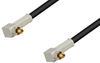 MC-Card Plug Right Angle to MC-Card Plug Right Angle Cable 48 Inch Length Using RG174 Coax - PE36126-48 - Pasternack